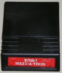 Tron: Maze-A-Tron (red label) Box Art