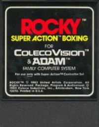 Rocky Super Action Boxing Box Art