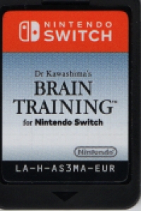 Dr Kawashima's Brain Training for Nintendo Switch [FR] Box Art