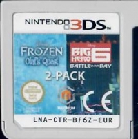 Disney Two Pack - Frozen: Olaf's Quest & Big Hero 6: Battle In The Bay Box Art