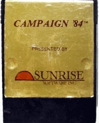 Campaign '84 (yellow box) Box Art