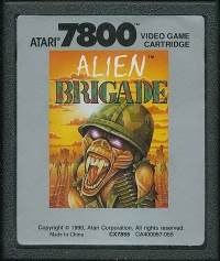 Alien Brigade Box Art