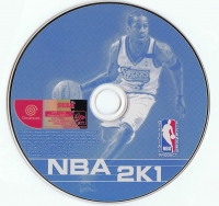 NBA 2K1 Box Art