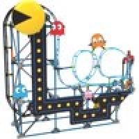 K'NEX PAC-MAN Roller Coaster Building Set Box Art