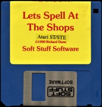 Let's Spell at the Shops Box Art