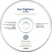 Fur Fighters (Not for Resale) Box Art