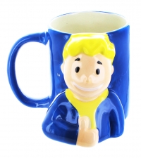 Fallout Smiling Vault Boy Thumbs Up 3D Coffee Mug Box Art