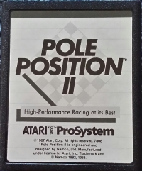 Pole Position II Box Art