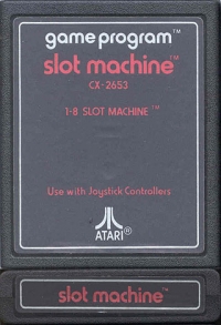Slot Machine (Text Label) Box Art