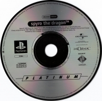 Spyro the Dragon - Platinum Box Art