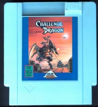 Challenge of The Dragon (blue cartridge) Box Art