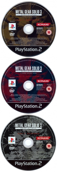 Metal Gear Solid 3: Subsistence [UK] Box Art