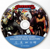 Streets of Rage 4: Limited Run Games Exclusive Track Selection Box Art