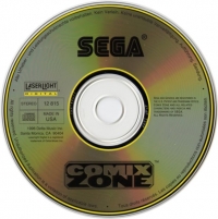 Sega Tunes: Comix Zone Box Art