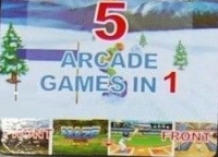 5 Arcade Games in 1 Box Art