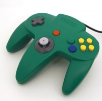 Nintendo 64 Controller (Green) [NA] Box Art