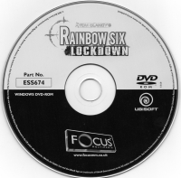 Tom Clancy's Rainbow Six: Lockdown - Ubisoft Exclusive Box Art