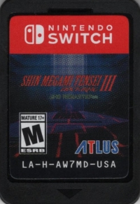 Shin Megami Tensei III: Nocturne HD Remaster Box Art