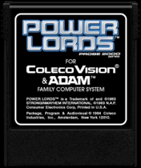 Power Lords Box Art