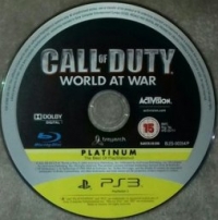 Call of Duty: World at War Platinum Box Art