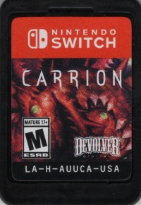 Carrion (CAR01SRG20ALT-SW) Box Art