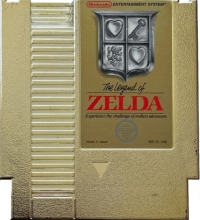 Legend of Zelda, The (3 screw cartridge / Nintendo® / Made in Japan / REV-A / NES-ZL-USA) Box Art