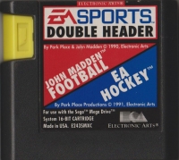 EA Sports Double Header: EA Hockey / John Madden Football [SE] Box Art