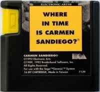 Where in Time is Carmen Sandiego? (gray cover) Box Art