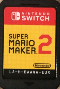 Super Mario Maker 2 Box Art
