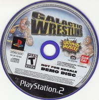 Galactic Wrestling: Featuring Ultimate Muscle Demo Disc Box Art