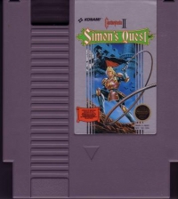 Castlevania II: Simon's Quest (round seal) Box Art