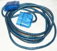 Mad Catz 7-Foot Extension Cable (blue) Box Art