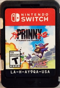 Prinny 1-2: Exploded and Reloaded - Just Desserts Edition Box Art