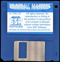 Football Masters Box Art