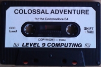 Colossal Adventure (greyscale cover) Box Art