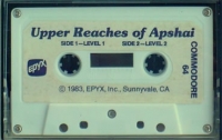 Upper Reaches of Apshai (cassette) Box Art