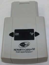 Nyko Memory Card x32 Box Art