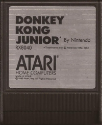 Donkey Kong Junior Box Art