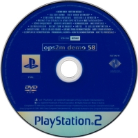 PlayStation 2 Official Magazine-UK Demo Disc 58 Box Art