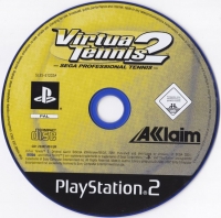 Virtua Tennis 2 (white USK) Box Art