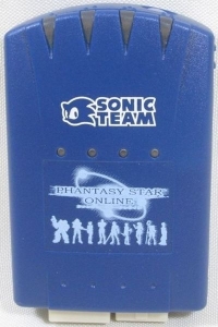 Sega Memory Card 4x - Phantasy Star Online Box Art