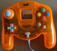 Naki Advanced Controller (orange / cross d-pad) Box Art