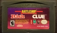 Risk / Battleship / Clue (3 Game Pack!) Box Art