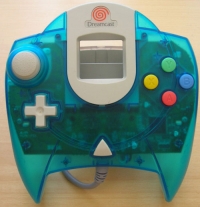 Sega Dreamcast Controller (Aqua Blue) Box Art