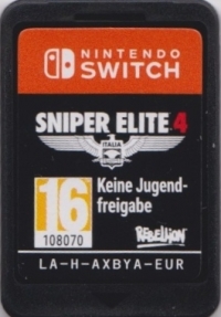 Sniper Elite 4 [NL] Box Art