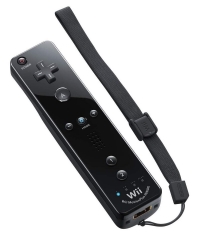 Nintendo Wii Remote Plus (black) Box Art