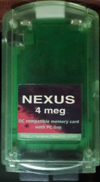 EMS Nexus 4 Meg (green) Box Art