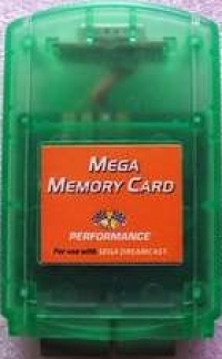 Performance Mega Memory Card (green) Box Art