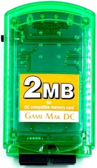 Game Mak DC 2 MB (green) Box Art
