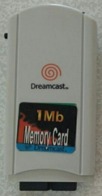 Simbas Memory Card 1Mb (white) Box Art